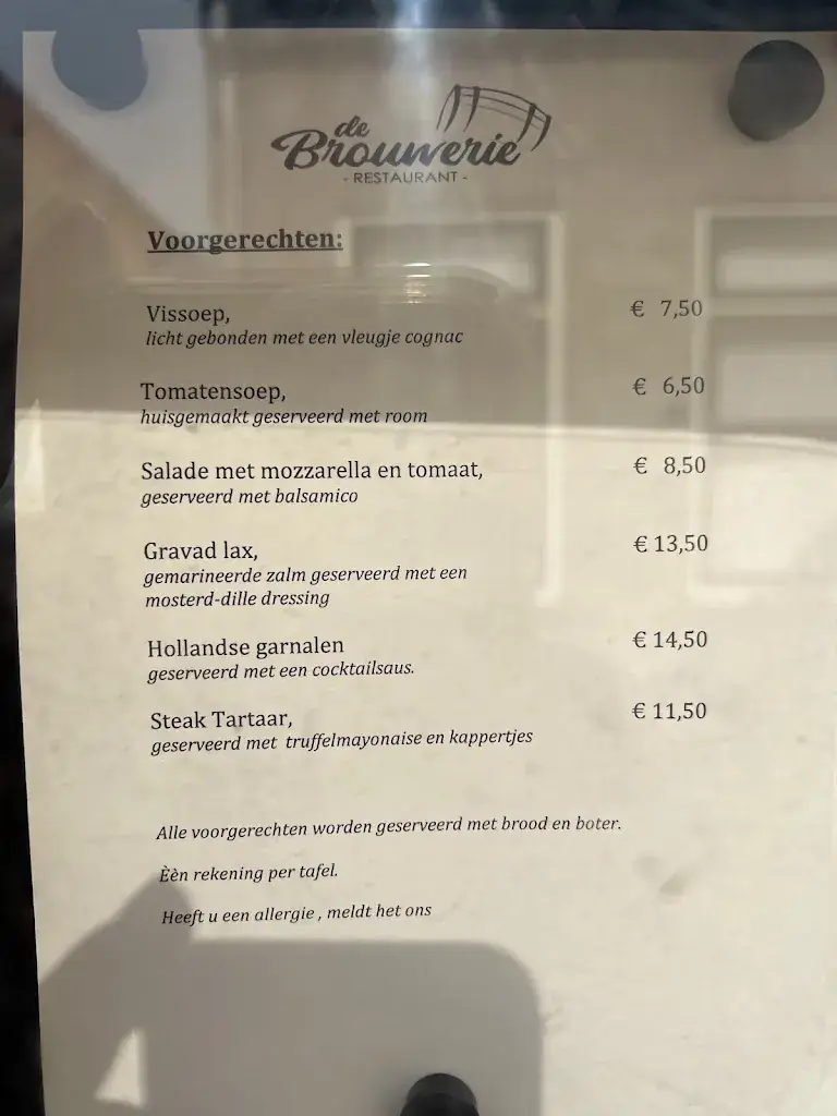 Menu_Restaurant de Brouwerie_Brouwershaven_image_4