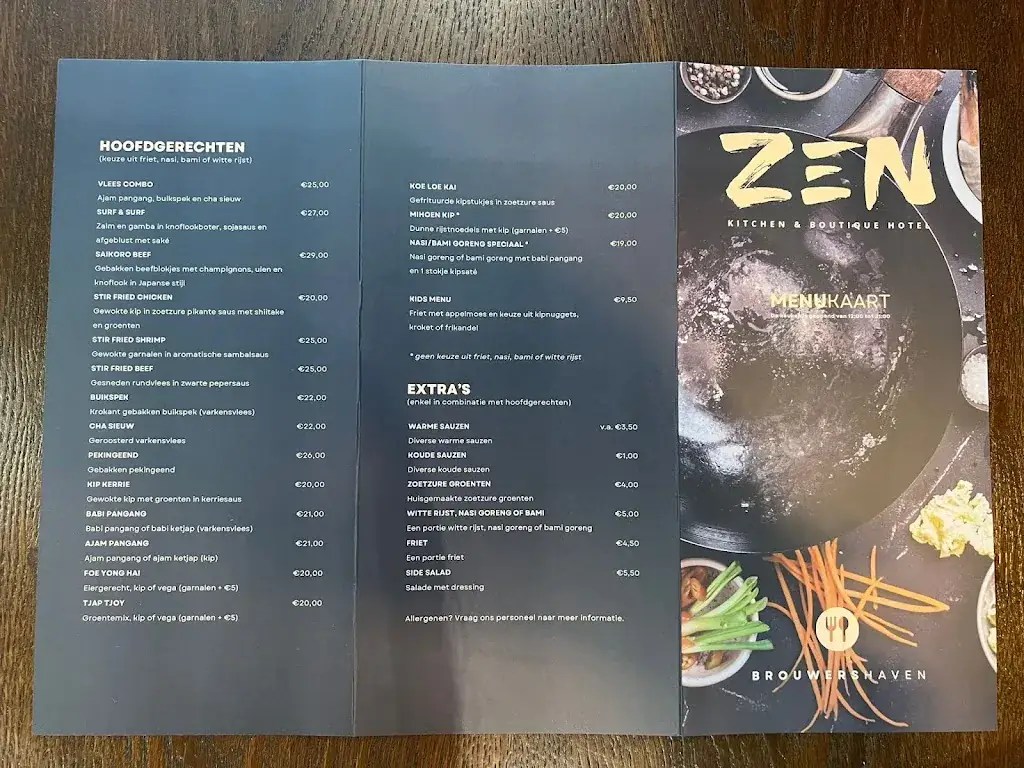 Menu_ZEN - Kitchen & Boutique Hotel_Brouwershaven_image_2
