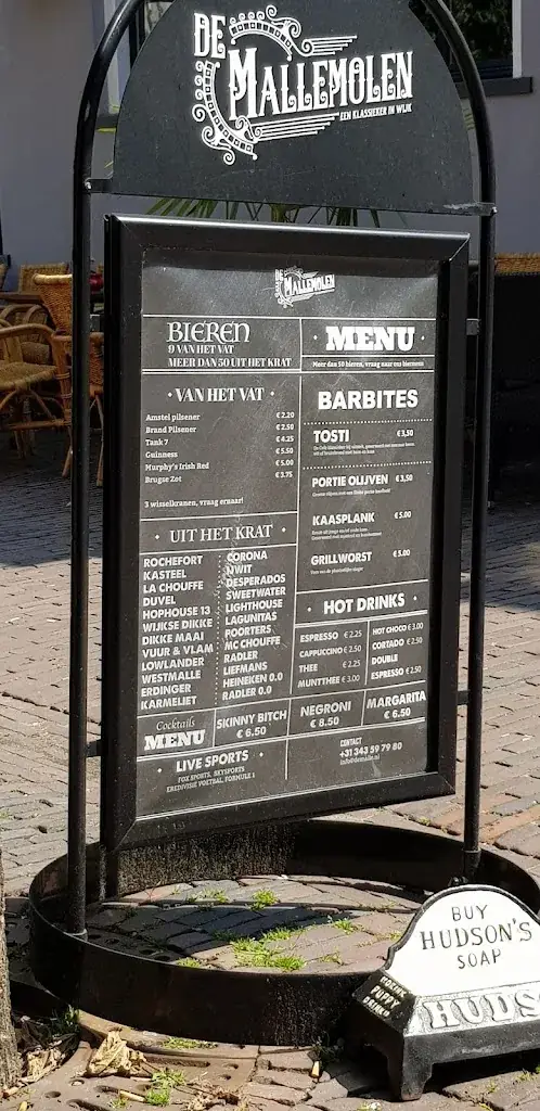 Menu_Cafe Pub de MalleMolen_Duurstede_image_1