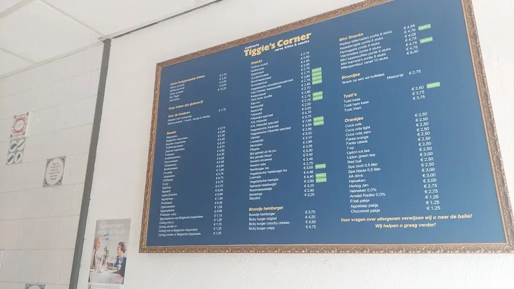 Menu_Cafeteria & Automatiek Tiggie's Corner_Duurstede_image_1