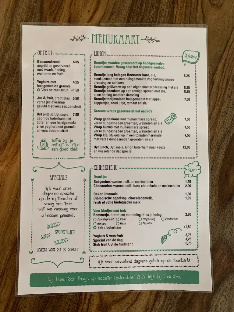 Menu_Uyt in Wijk_Duurstede_immagine_3