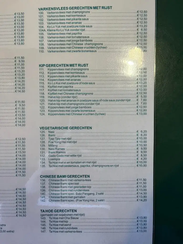 Menu_Chinees Indisch Kantonees Restaurant 