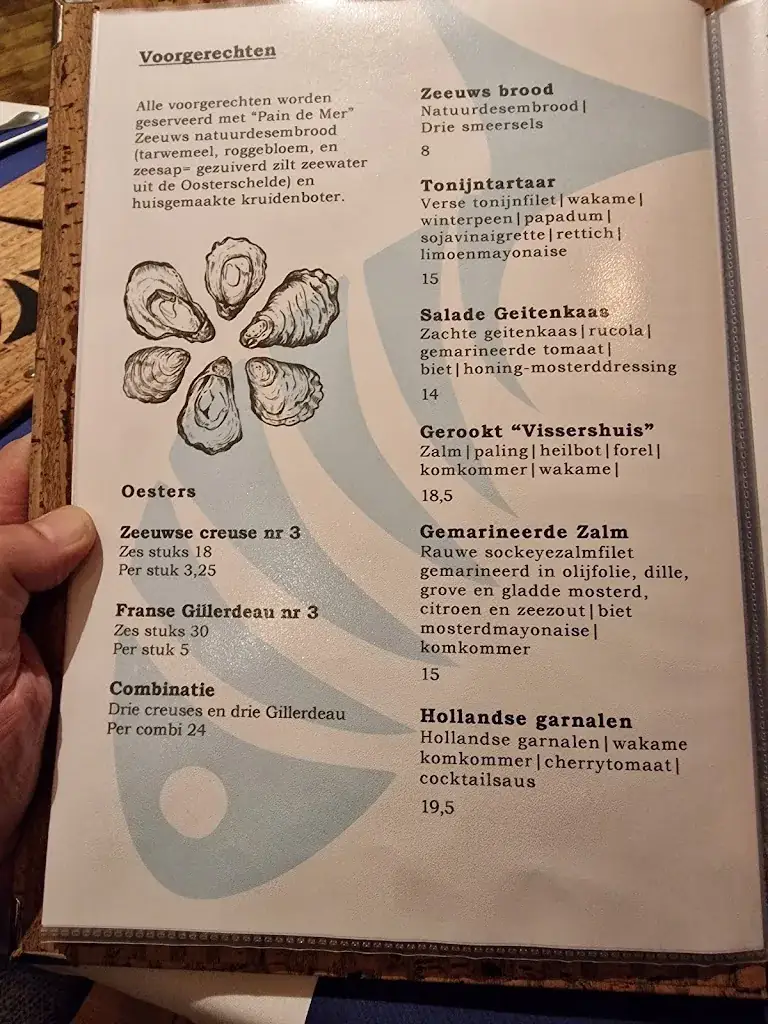 Menu_Restaurant Het Vissershuis_Burgh-Haamstede_image_1