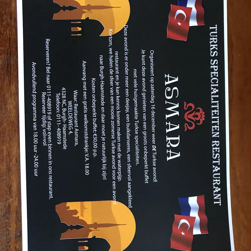 Menu_Restaurant Asmara_Burgh-Haamstede_image_2