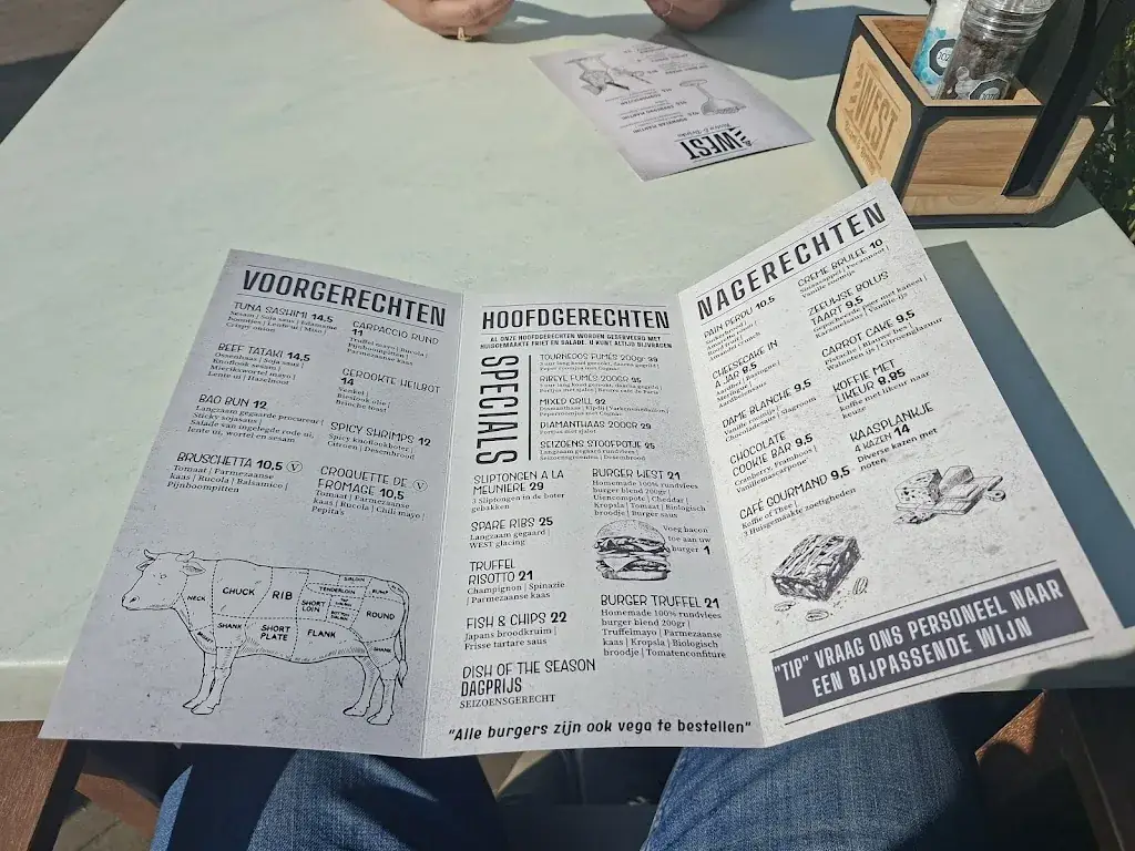 Menu_Bistro West_Burgh-Haamstede_image_2