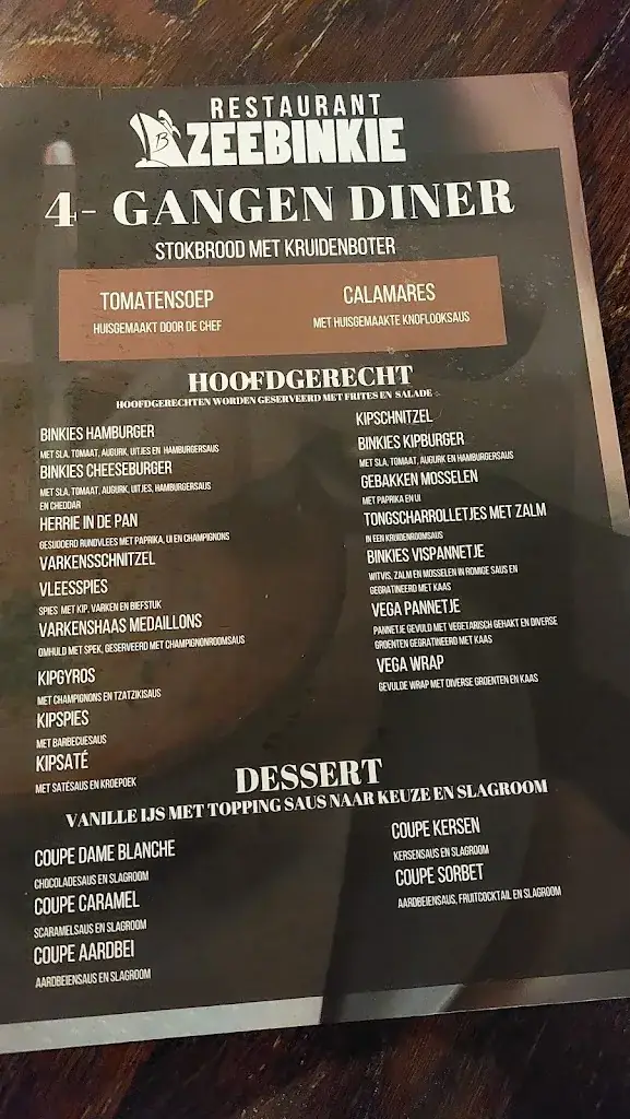 Menu_Restaurant Zeebinkie_Burgh-Haamstede_image_1