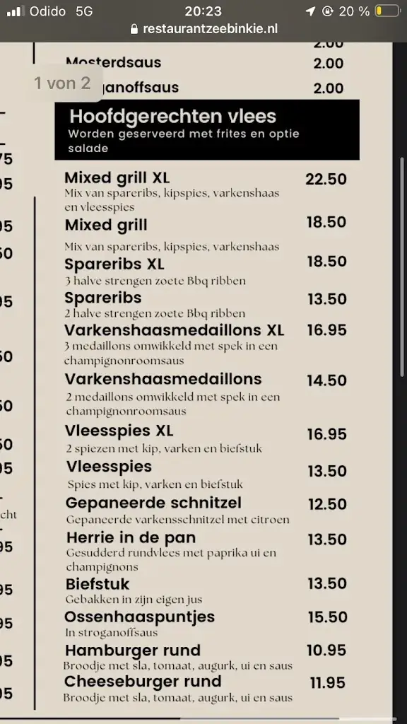 Menu_Restaurant Zeebinkie_Burgh-Haamstede_image_2