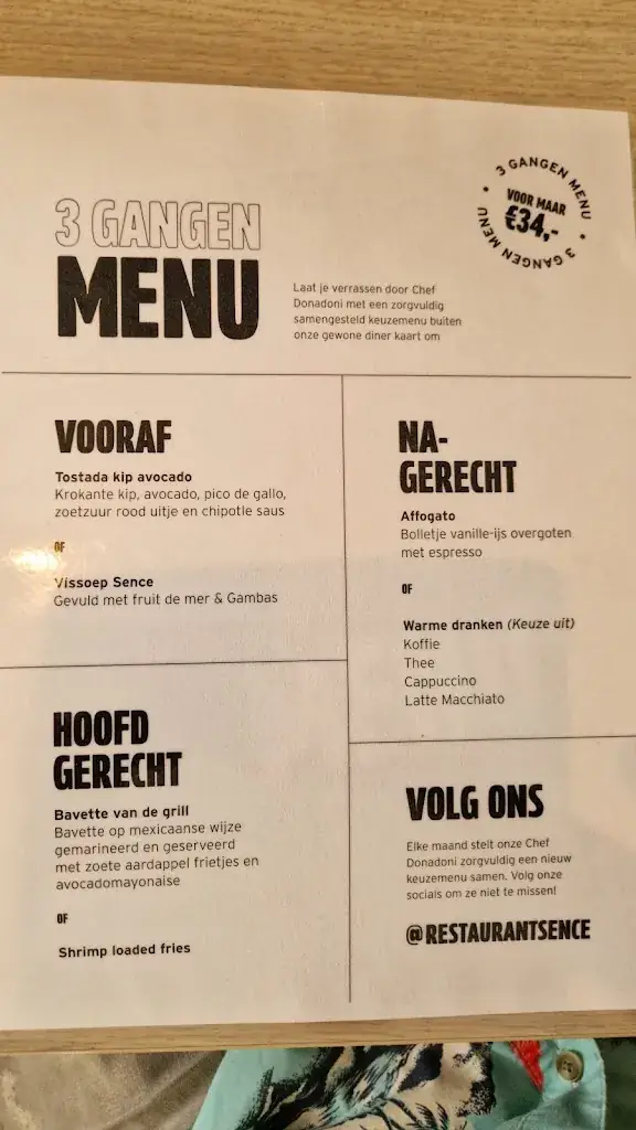 Menu_Restaurant Sence_Burgh-Haamstede_image_1
