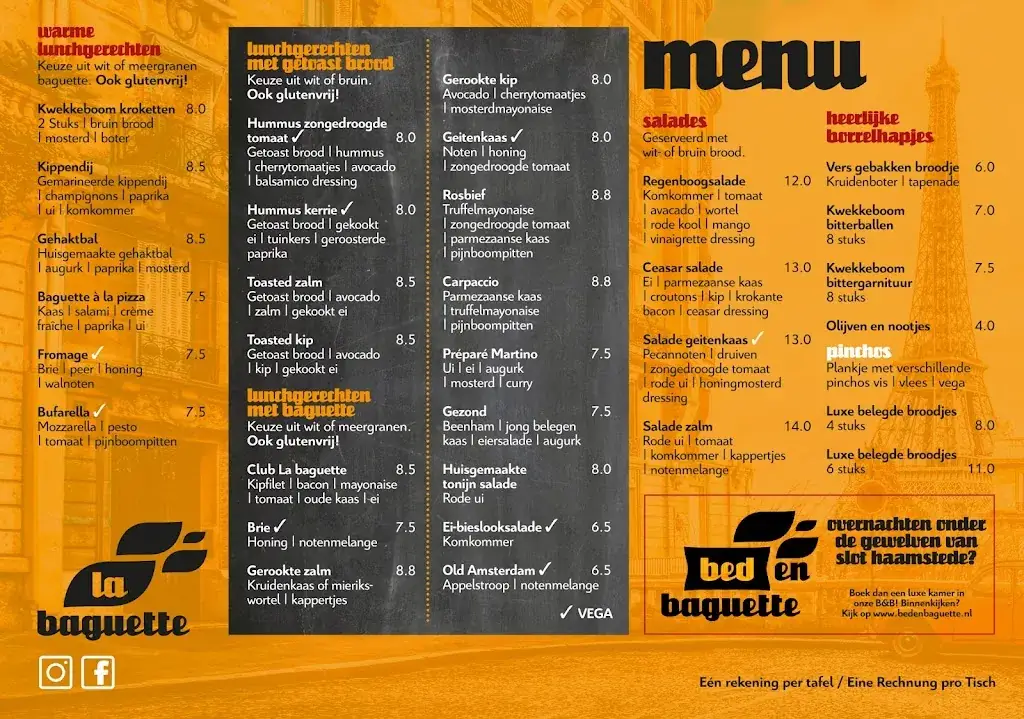 Menu_lunchroom la baguette_Burgh-Haamstede_image_1