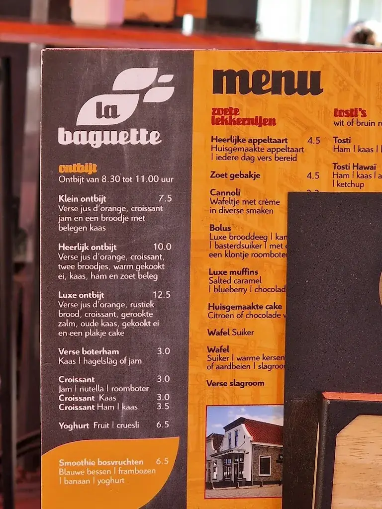Menu_lunchroom la baguette_Burgh-Haamstede_image_4