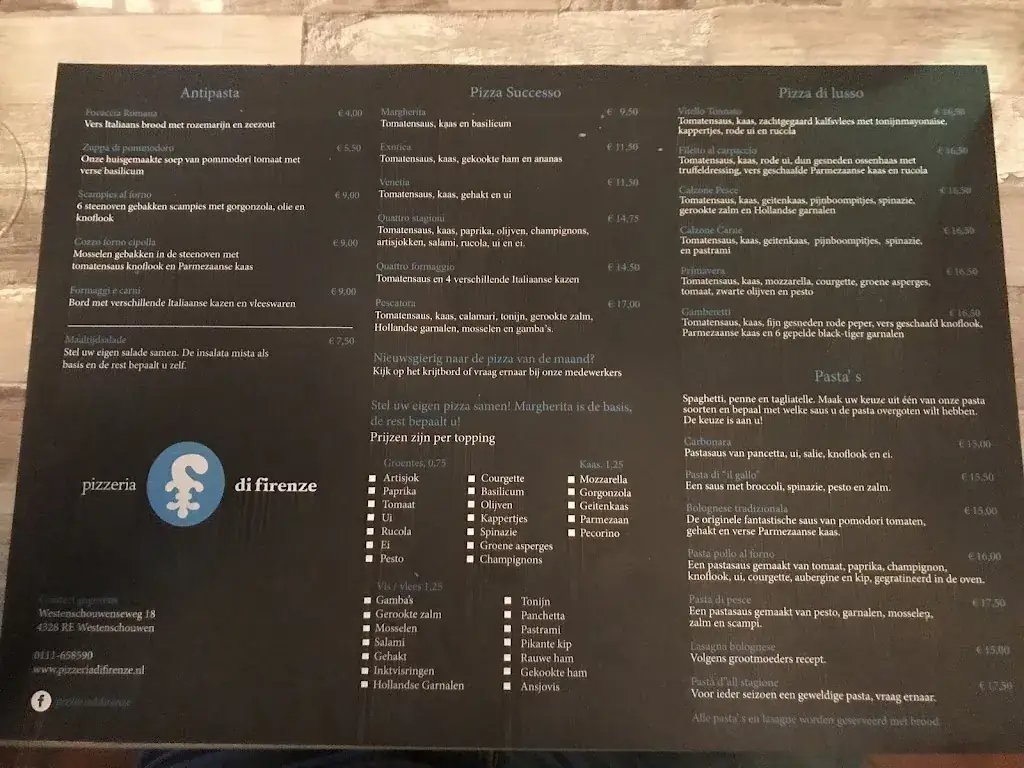 Menu_Restaurant il gallo_Burgh-Haamstede_image_1