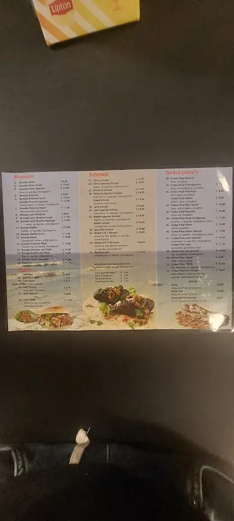 Menu_Grillroom pizzeria Toni's Harkema_Harkema_image_2