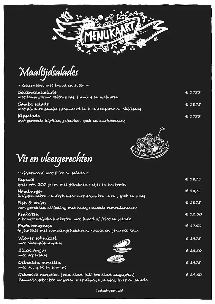 Menu_Restaurant & Terras Beau4_Kamperland_image_3
