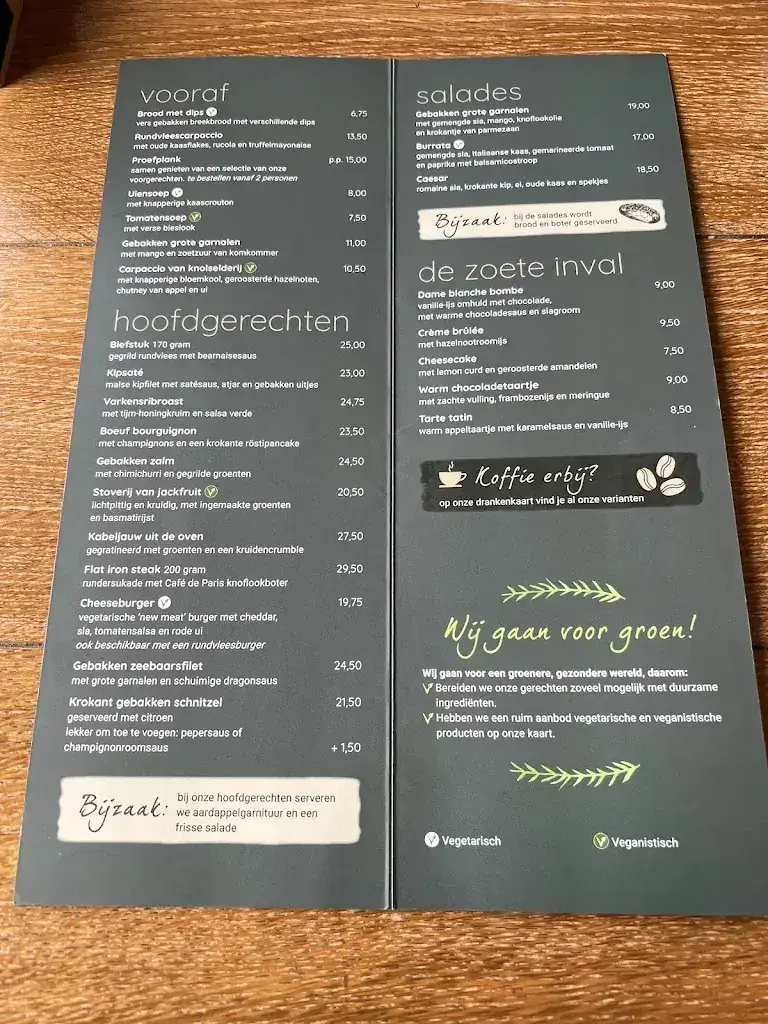 Menu_Beach Club Bestevaer_Kamperland_image_1