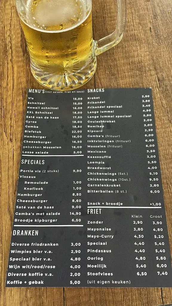 Menu_Snack Point Wimpie_Kamperland_image_1