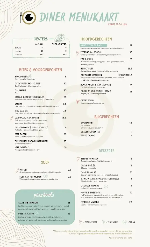 Menü_Restaurant ZieZo_Zoutelande_Bild_2