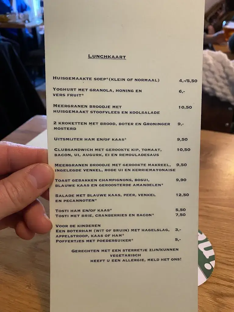Menu_Brasserie Harkema_Groningen_immagine_2