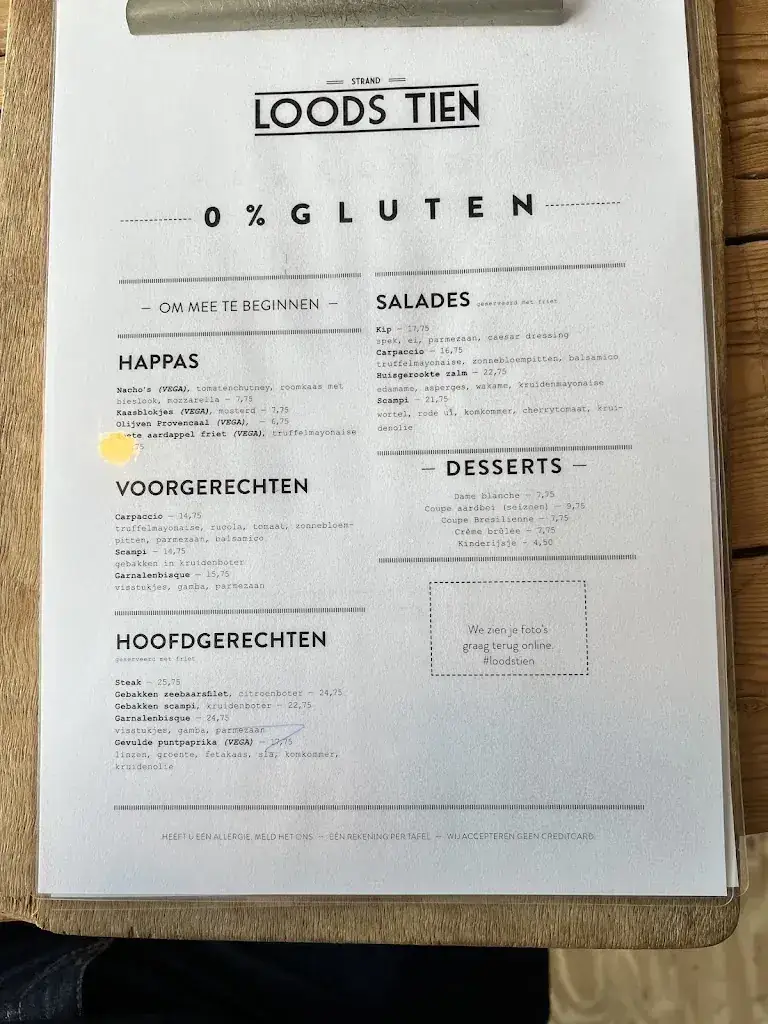 Menu_Strand Loods Tien_Breskens_image_4
