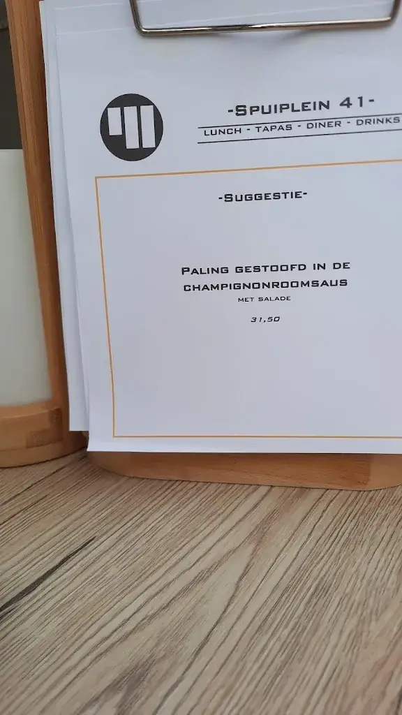 Menu_Restaurant Spuiplein 41_Breskens_immagine_2