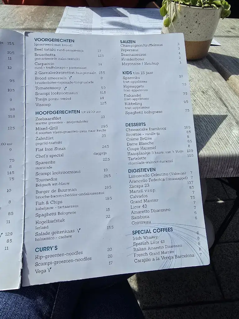 Menu_The Neighbour_Breskens_image_2