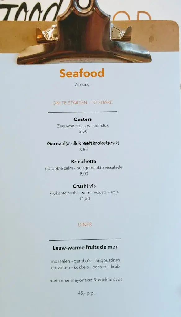 Menu_Restaurant Amuse_Breskens_image_2