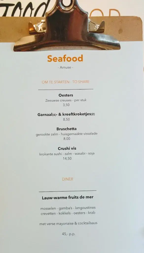 Menu_Restaurant Amuse_Breskens_image_3