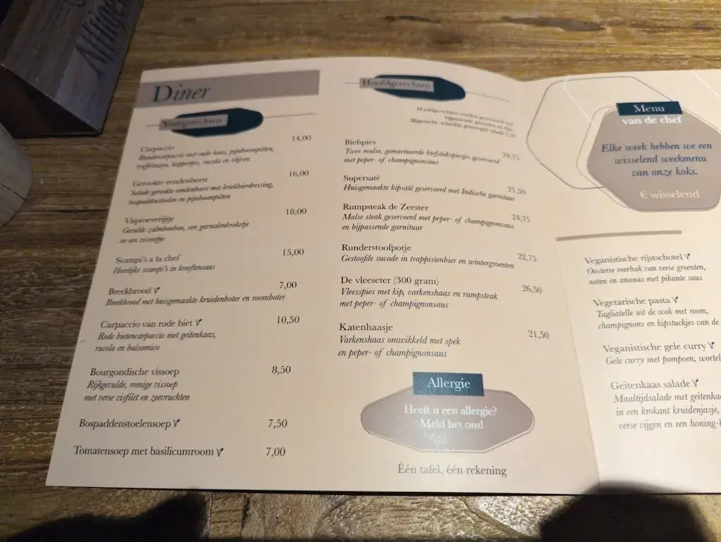 Menu_Brasserie de Zeester_Scherpenisse_image_4