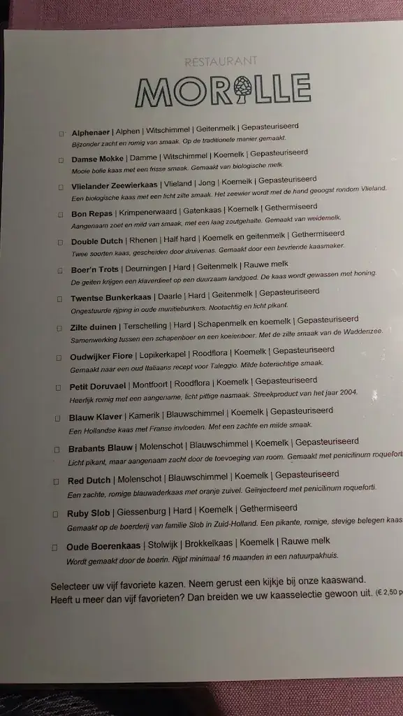 Menü_Restaurant Morille_Koudekerke_Bild_4