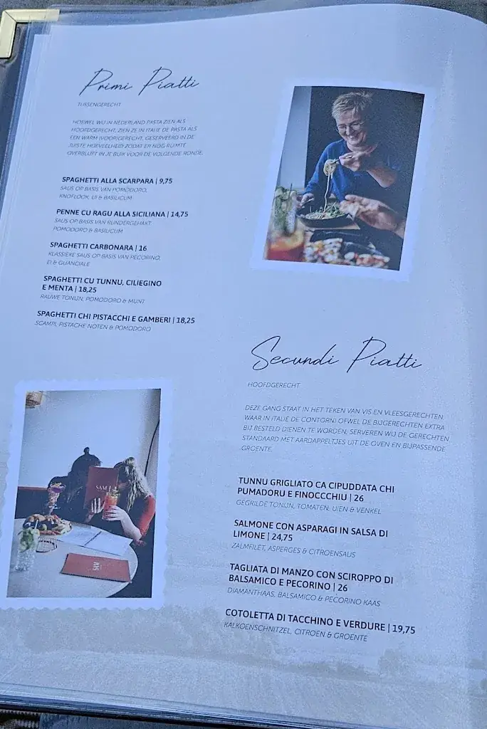 Menu_Hotel Restaurant SAM_Tholen_image_1