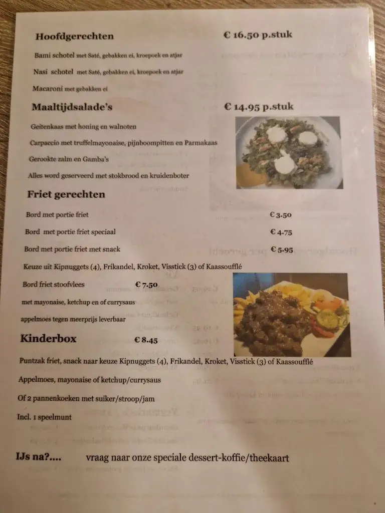 Menu_Bowling en Restaurant de Thoolse Brug_Tholen_image_2