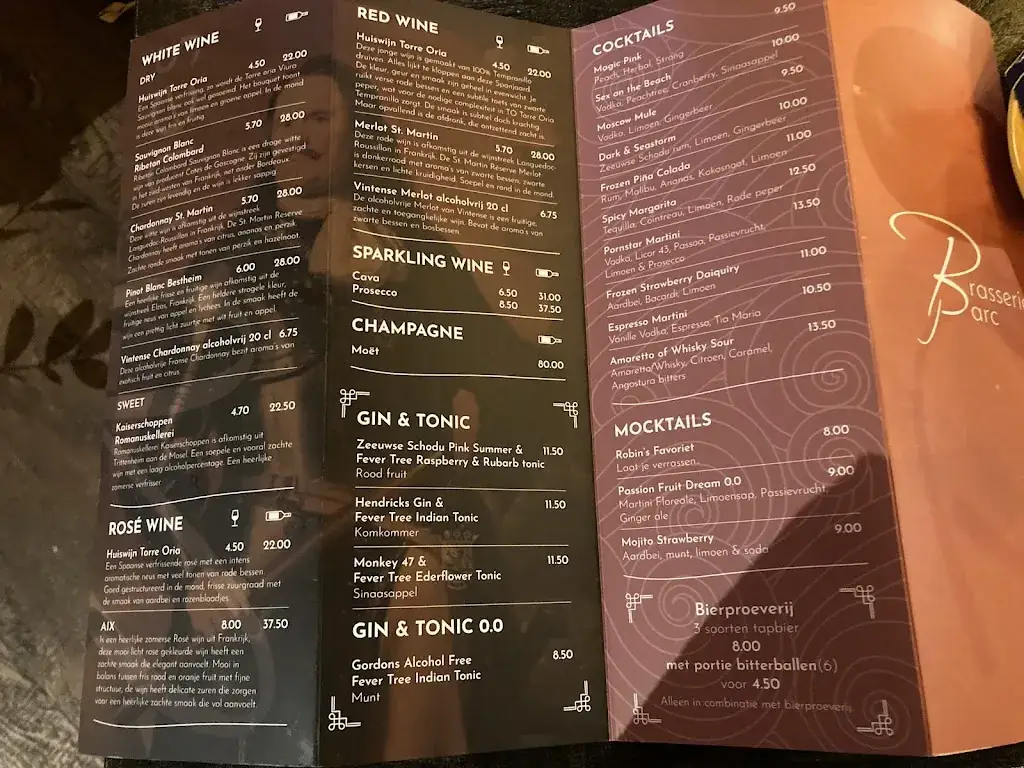 Menu_Brasserie Parc_Vlissingen_image_1