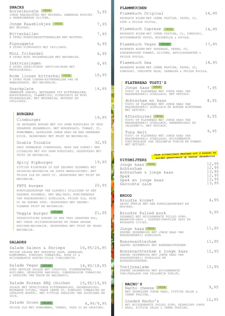 Menu_Cafe Restaurant Cine Café_Vlissingen_image_3