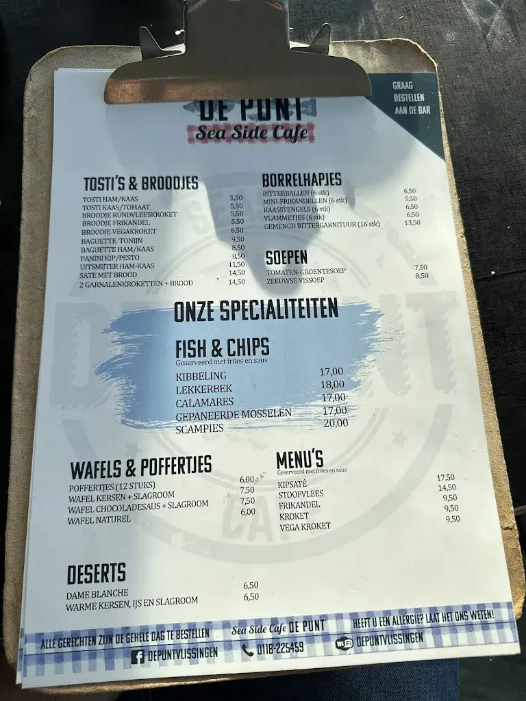 Menu_Seaside Café De Punt_Vlissingen_image_3