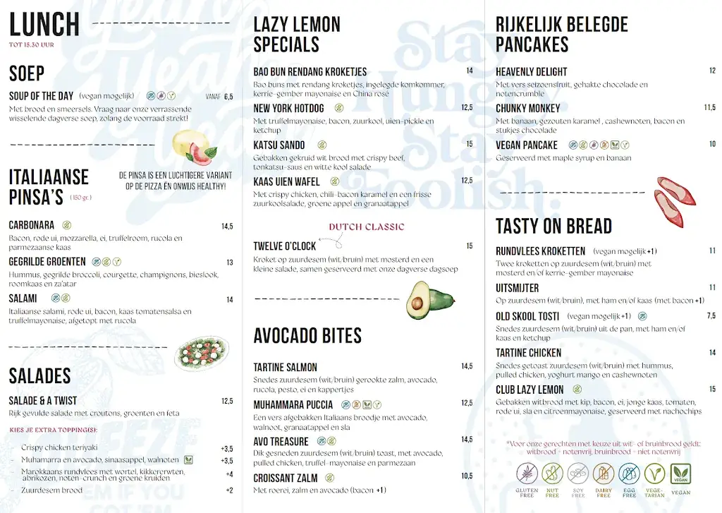 Menu_Lazy Lemon_Leeuwarden_immagine_4