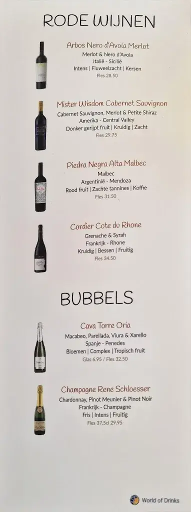 Menu_Le Poisson d'Or_Sluis_immagine_4