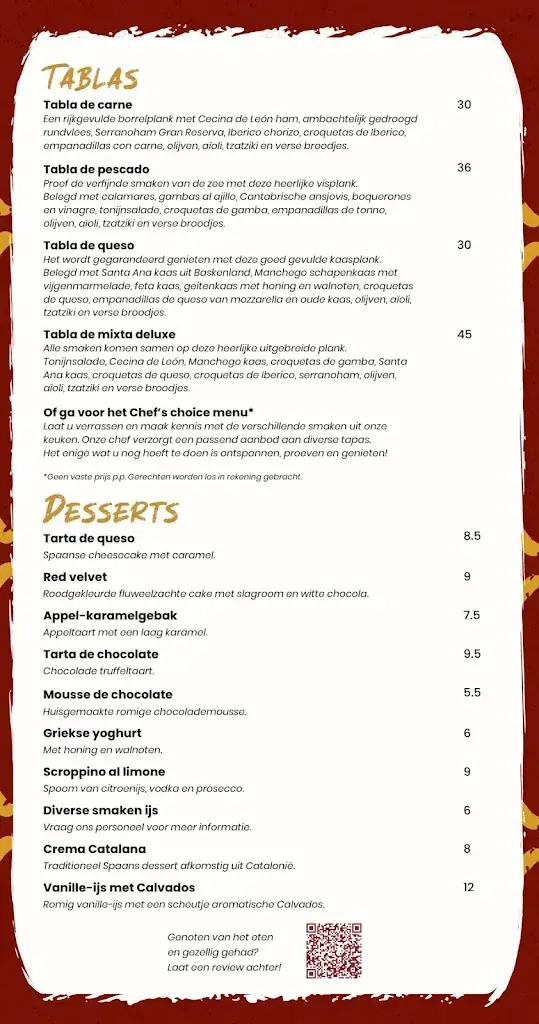 Menu_Restaurant Bodega Manolitos_Assen_image_1