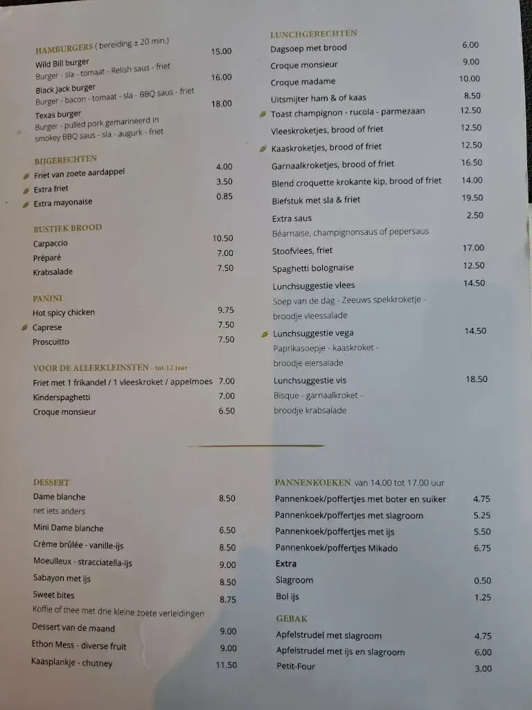 Menu_Restaurant Het Bonte Hert_Hulst_image_1
