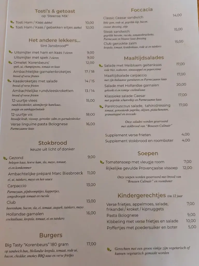 Menu_De Korenbeurs_Hulst_image_1