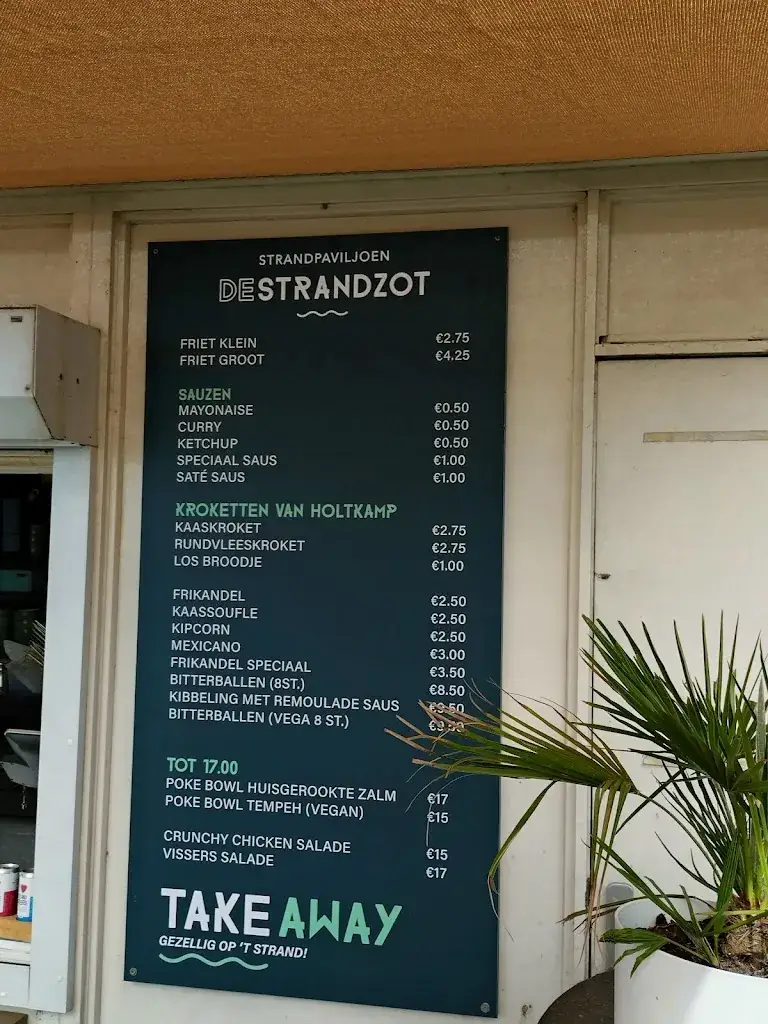 Menu_Strandpaviljoen de strandzot_Zoutelande_image_2