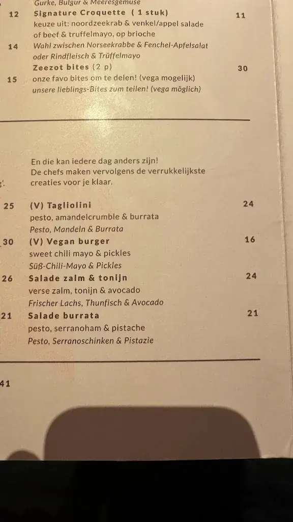 Menu_Brasserie De Zeezot_Westkapelle_image_1