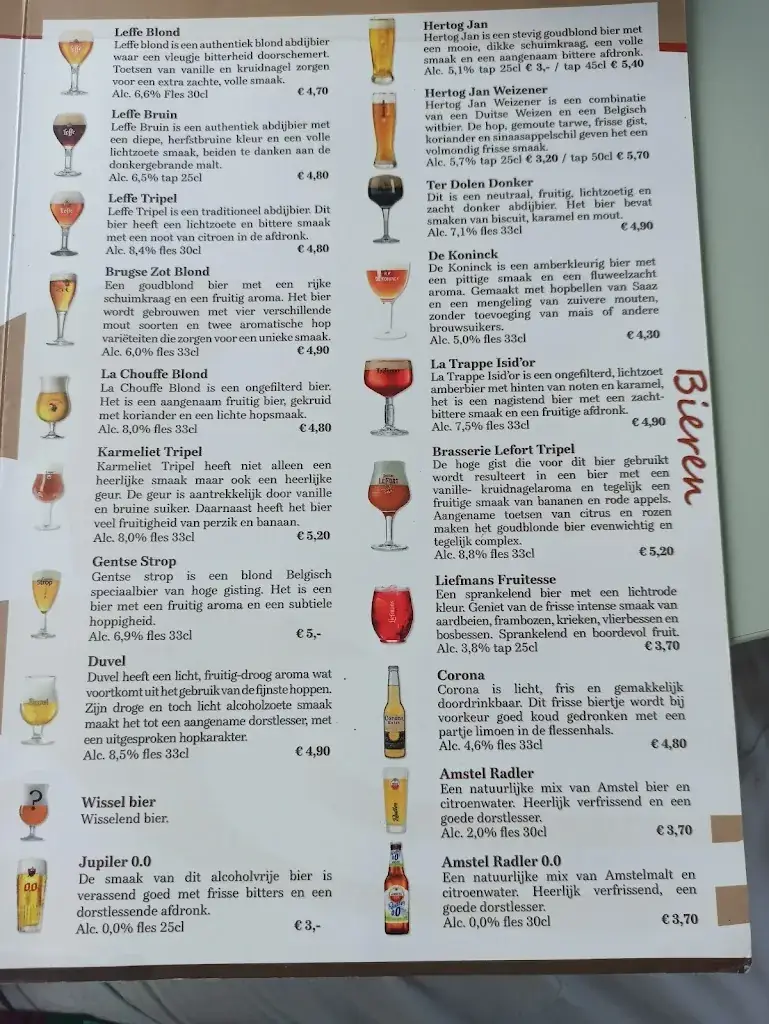 Menu_Dijkpaviljoen De Westkaap_Westkapelle_image_1