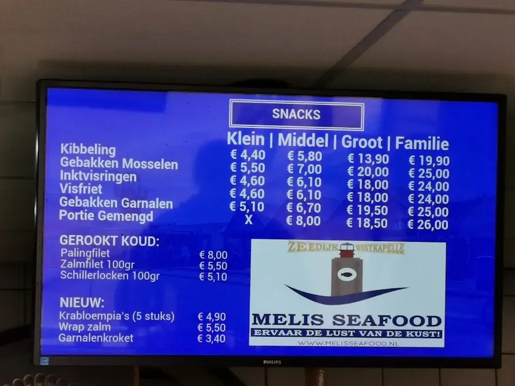 Menu_Melis Seafood_Westkapelle_image_1