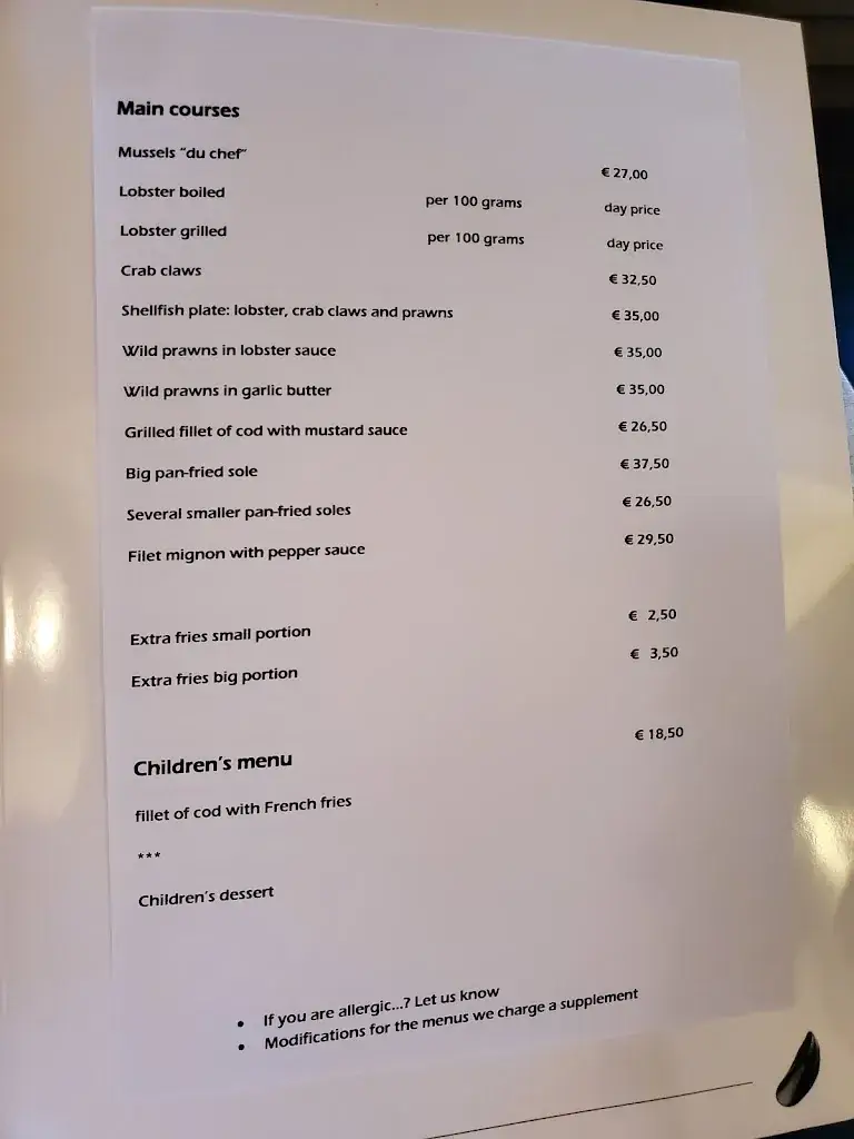 Menu_Nolet’s Vistro_Yerseke_image_2