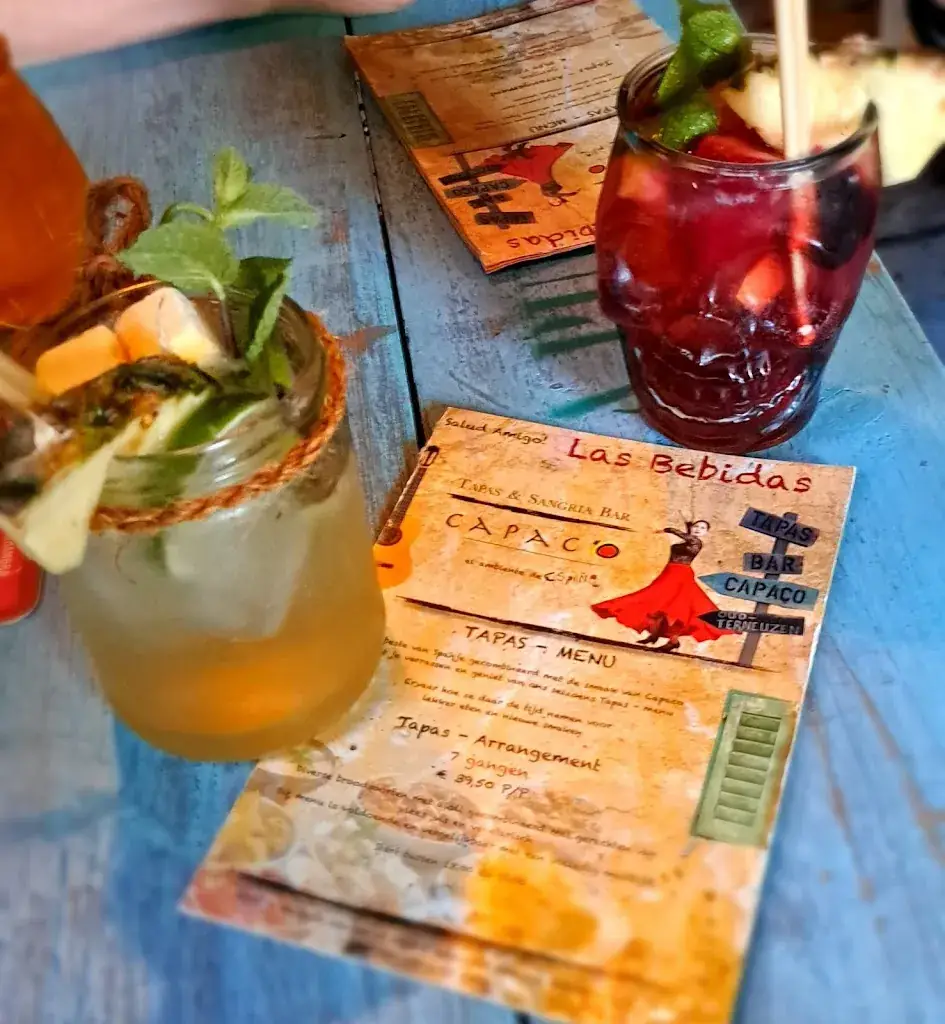 Menu_Tapas & Sangria - Bar | Restaurant Capaco_Terneuzen_immagine_1