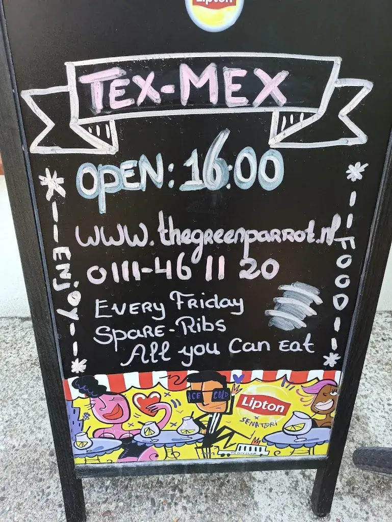 Menu_The Green Parrot_Renesse_image_4