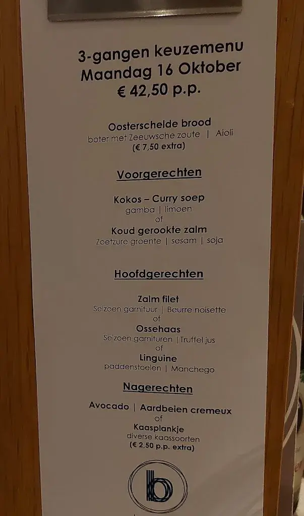 Menu_Brasserie Bries_Renesse_image_2