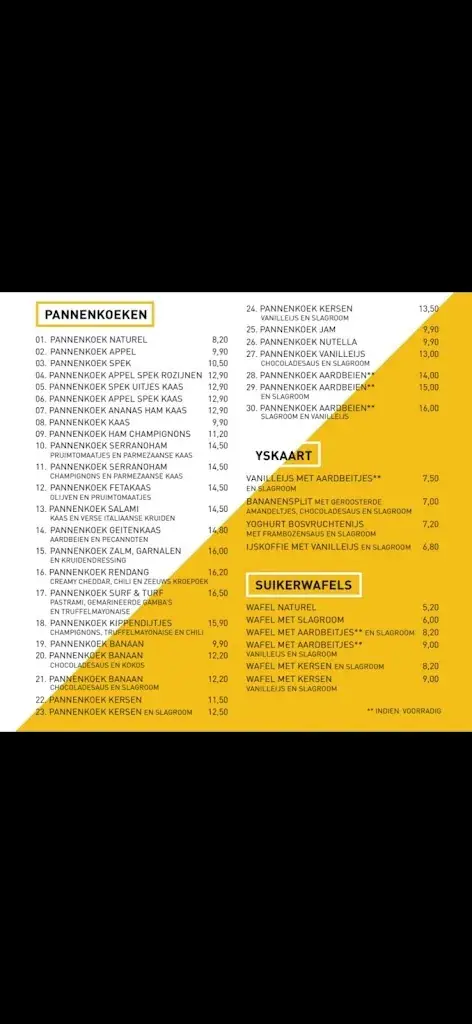 Menu_'t Dorpsplein Lunchroom/Pannenkoekenhuis_Renesse_imagen_1
