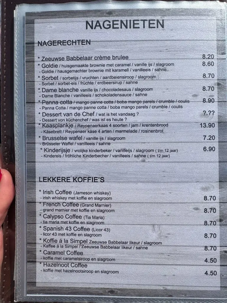 Menu_Eetcafé Simpel_Renesse_image_1
