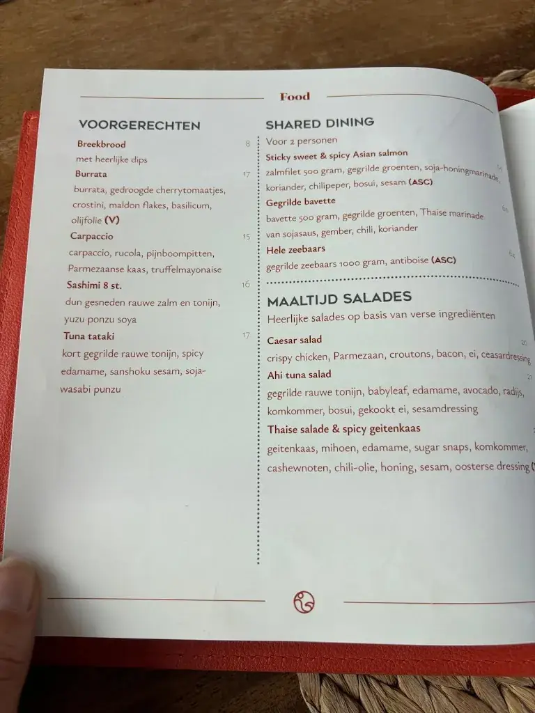 Menu_Strandclub Horizon_Renesse_image_2