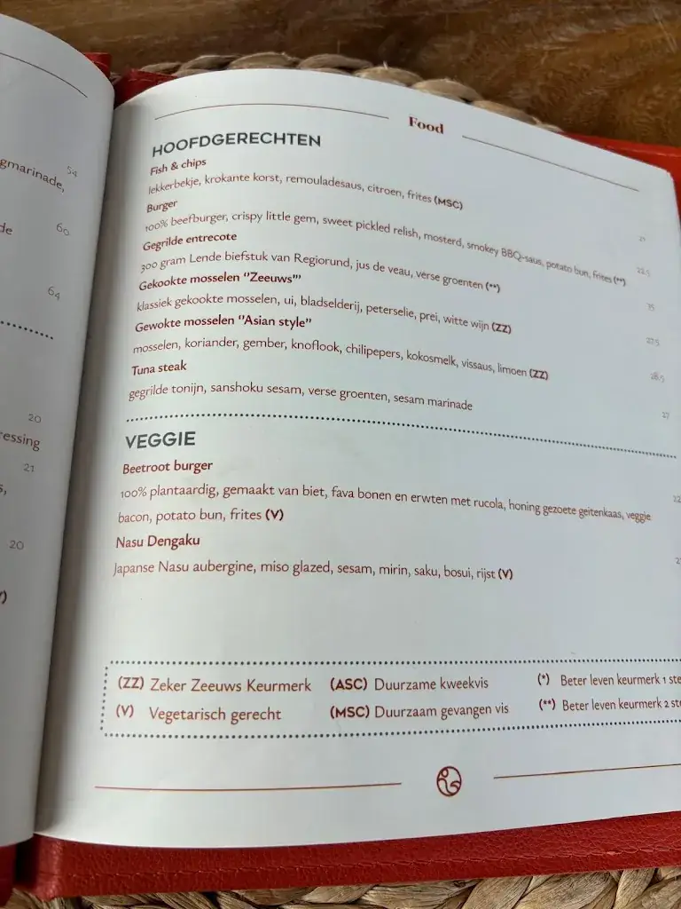 Menu_Strandclub Horizon_Renesse_image_4